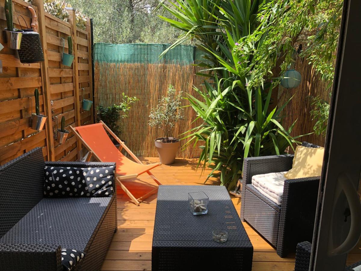 Agreable T2 Traversant Rdc Avec Terrasse + Balcon+ Parking 2 Places มงต์เปอลิเยร์ ภายนอก รูปภาพ
