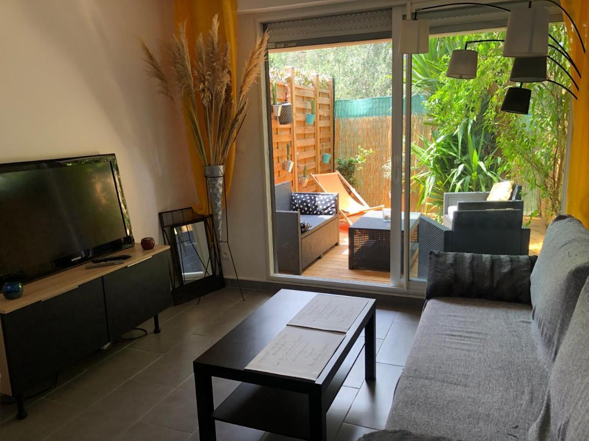 Agreable T2 Traversant Rdc Avec Terrasse + Balcon+ Parking 2 Places มงต์เปอลิเยร์ ภายนอก รูปภาพ