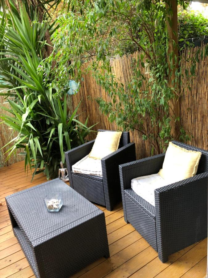 Agreable T2 Traversant Rdc Avec Terrasse + Balcon+ Parking 2 Places มงต์เปอลิเยร์ ภายนอก รูปภาพ
